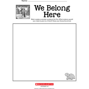 We Belong Here: Draw Your Favourite Animal