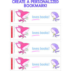 Personalized bookmark!