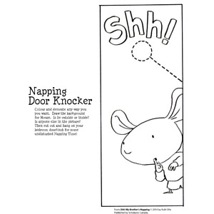Colour a Door Knocker