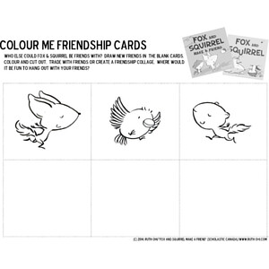 Colour Me Friendship Cards 