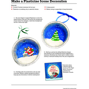 Make a Plasticine Decoration