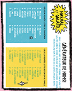 Générateur de noms