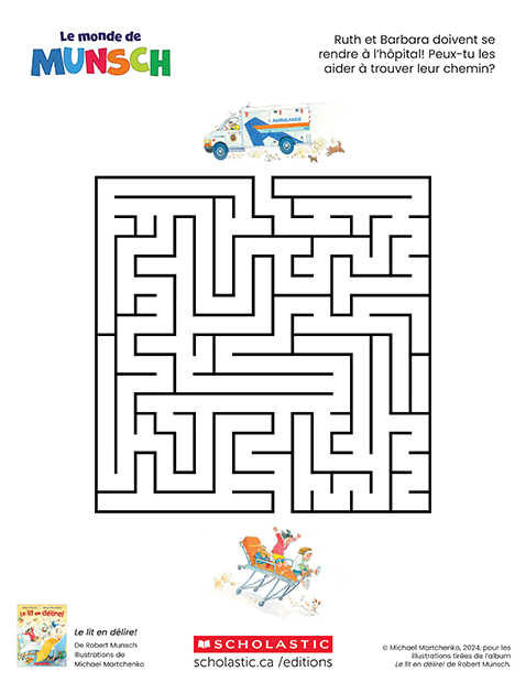 Le lit en délire! - Labyrinthe