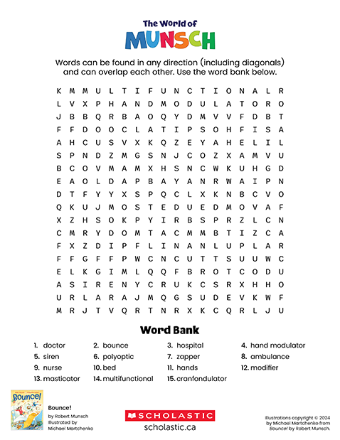 Bounce!: Word Search