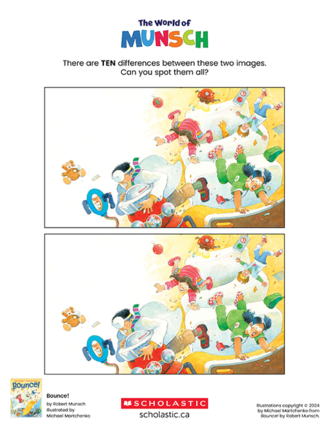 Bounce!: Spot the Difference