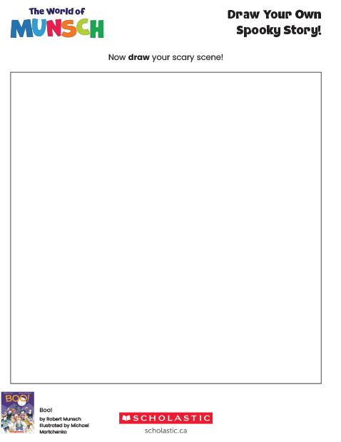 Boo!: Drawing Activity