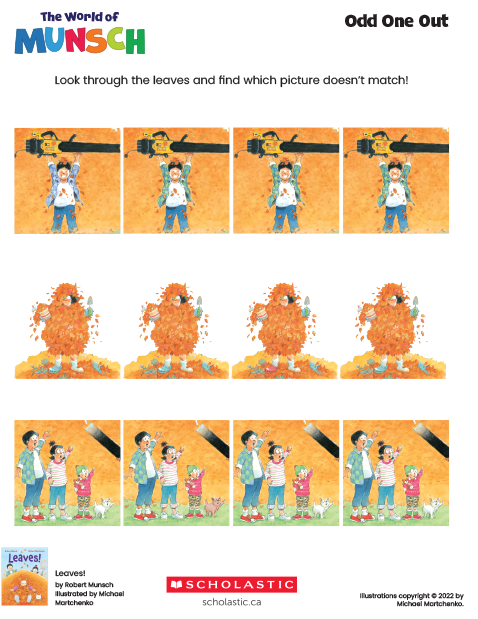 Leaves!: Spot the Difference