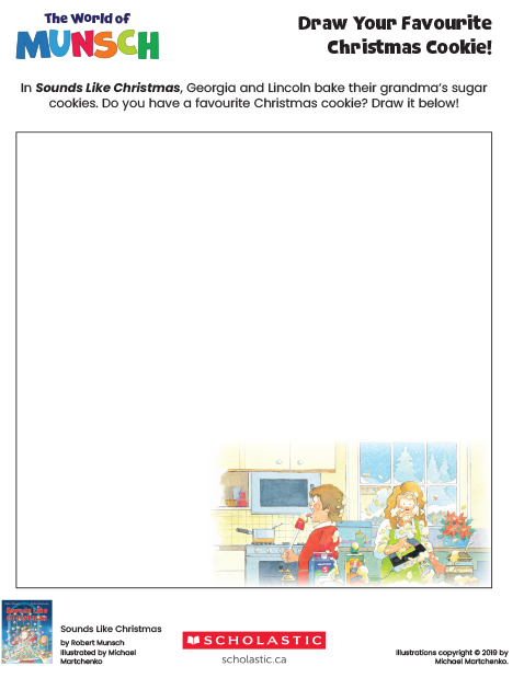 Sounds Like Christmas: Drawing Activity