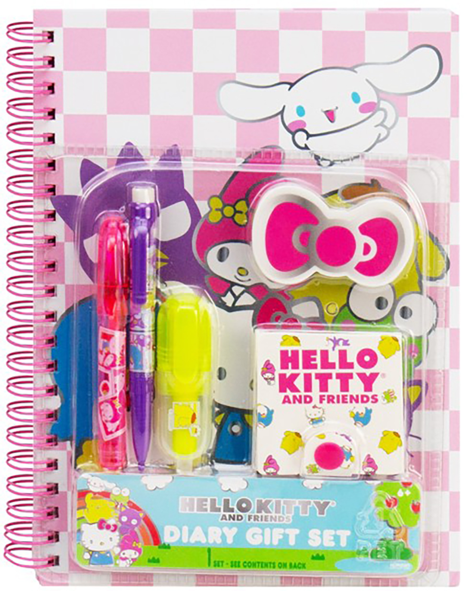 Hello Kitty® and Friends Diary Gift Set