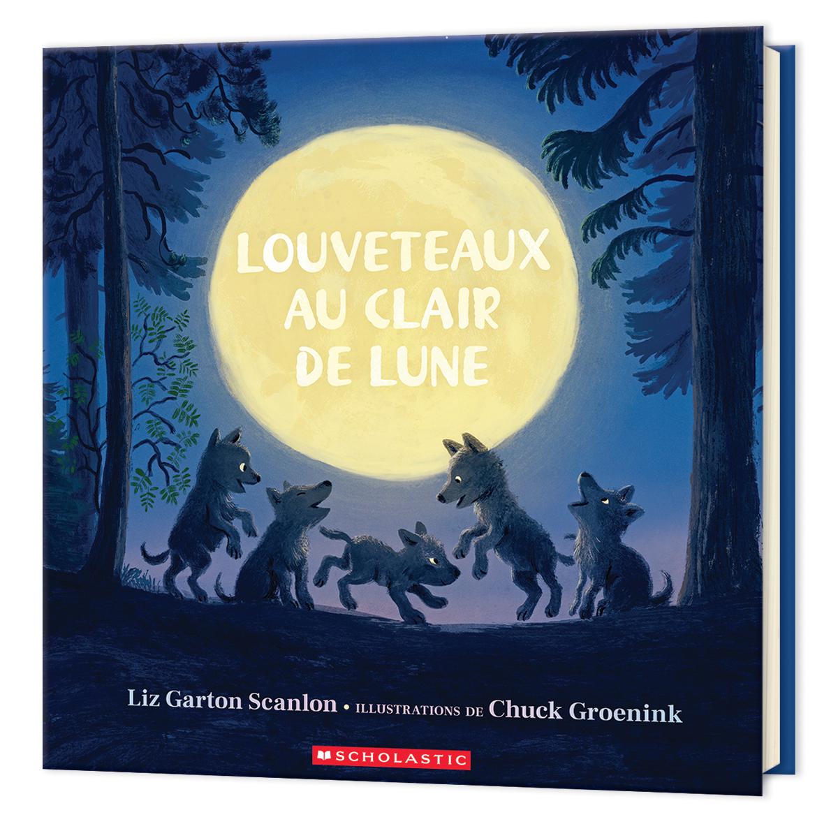 Louveteaux au clair de lune