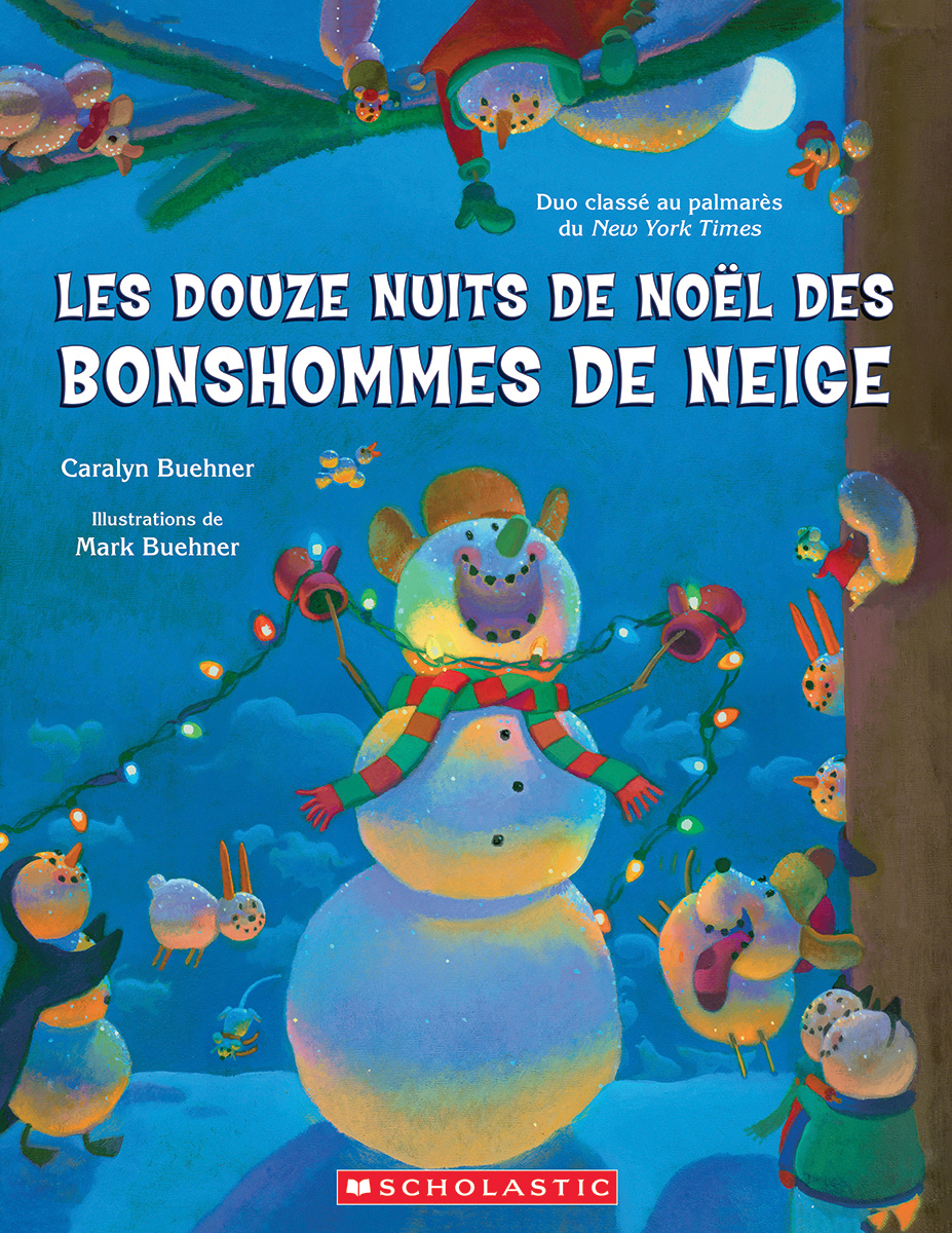 Les douze nuits de Noël des bonshommes de neige