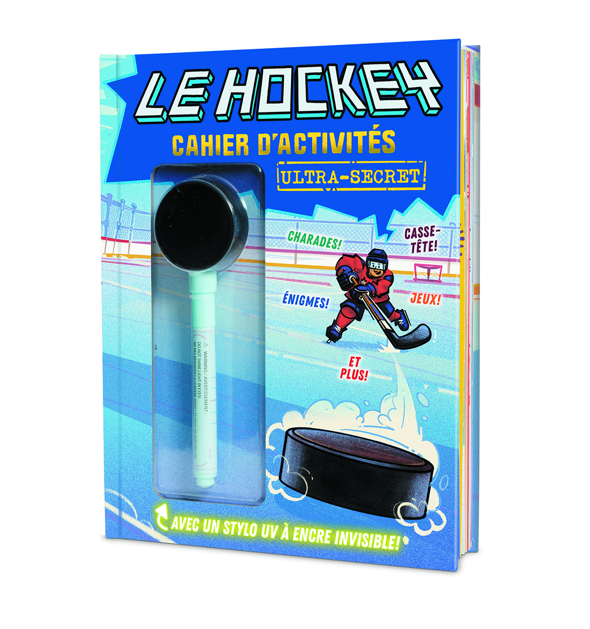 Le hockey : Cahier d’activités ultra-secret