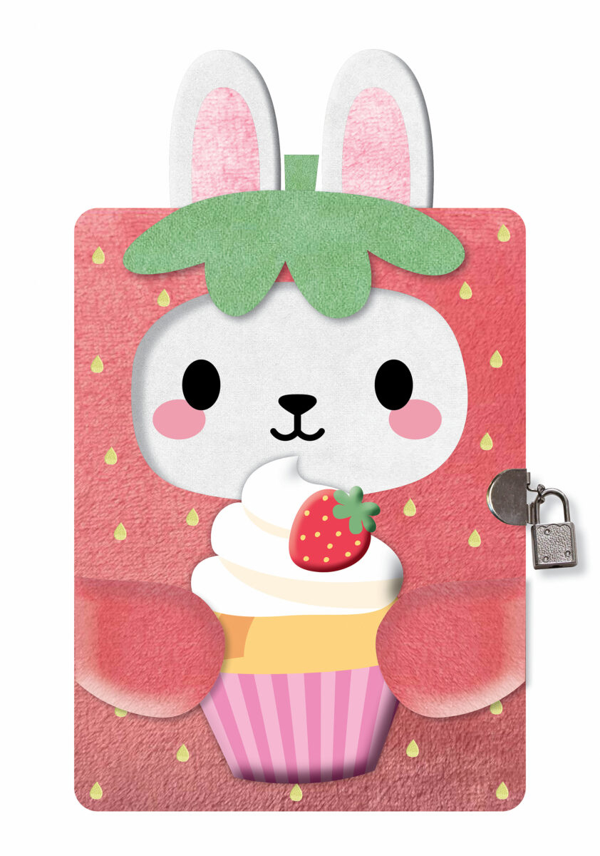 Strawberry Hoodie Bunny Diary