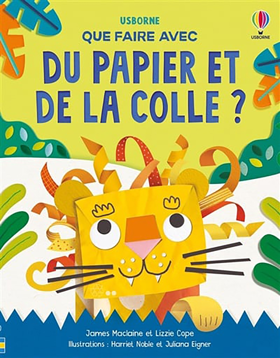 Que faire avec du papier et de la colle?
