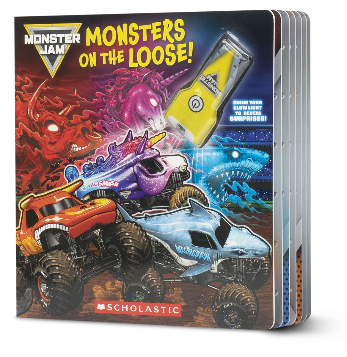 Monster Jam™: Monsters on the Loose! with Flashlight