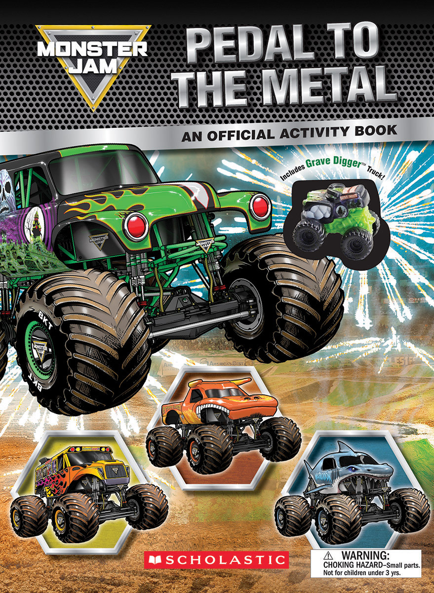 Monster Jam™: Pedal to the Metal: An Official Activity Book