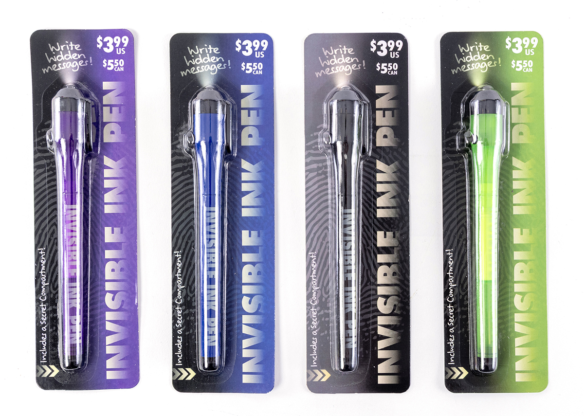 Invisible Ink Pen