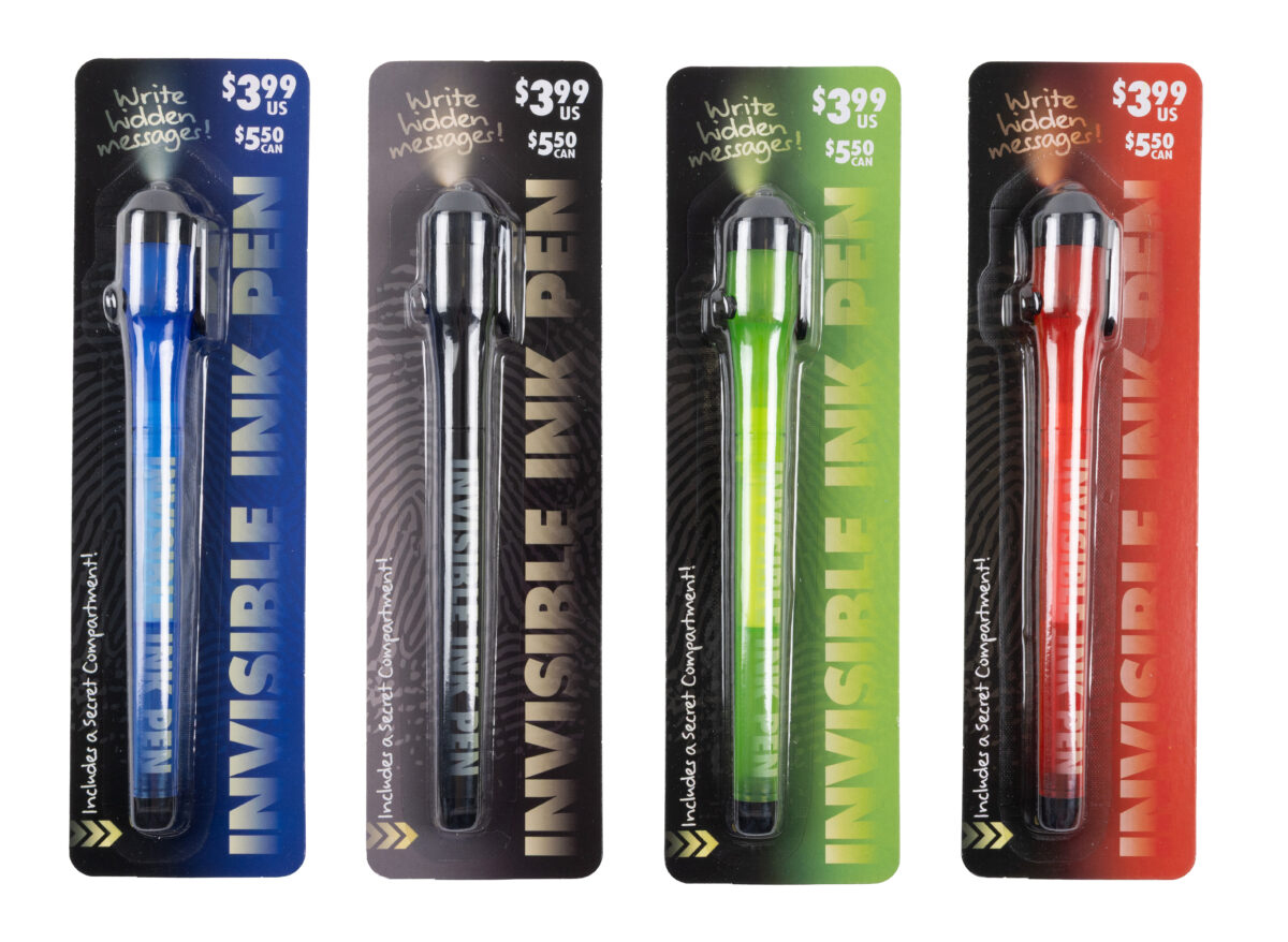 Invisible Ink Pen (Assorted Designs)